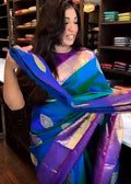 Peacock Shaded Saree