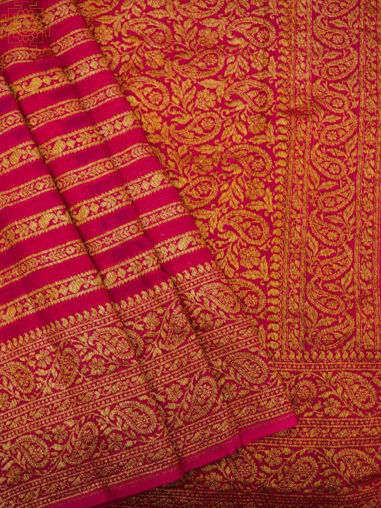 Pure Soft Khadi Georgette Silk Saree