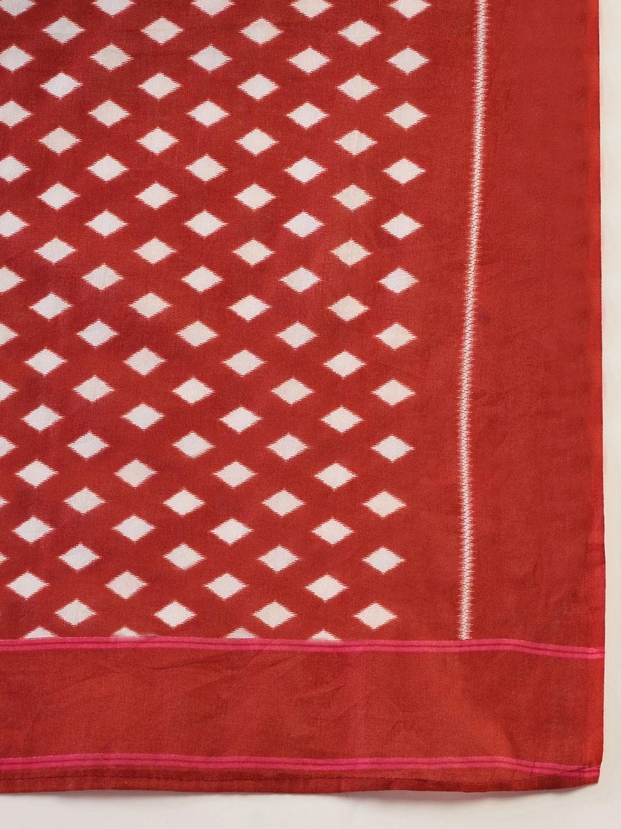 POCKET SAREE WITH READY TO WEAR PURE SOFT MUL MUL COTTON SILK SAREE