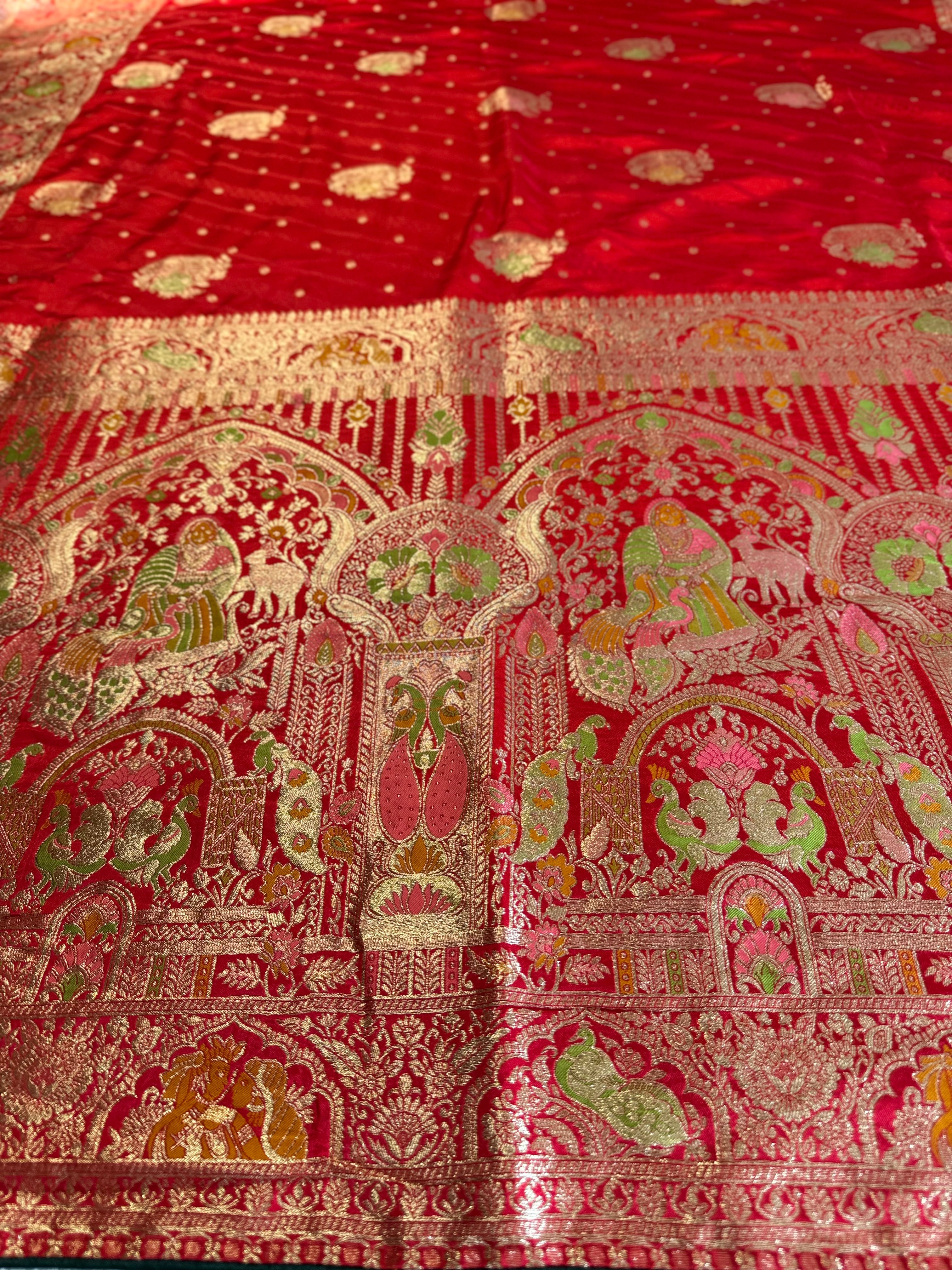 Ethnic Queen Designer Saree with Rich Pallu and Classic Cultural Grace