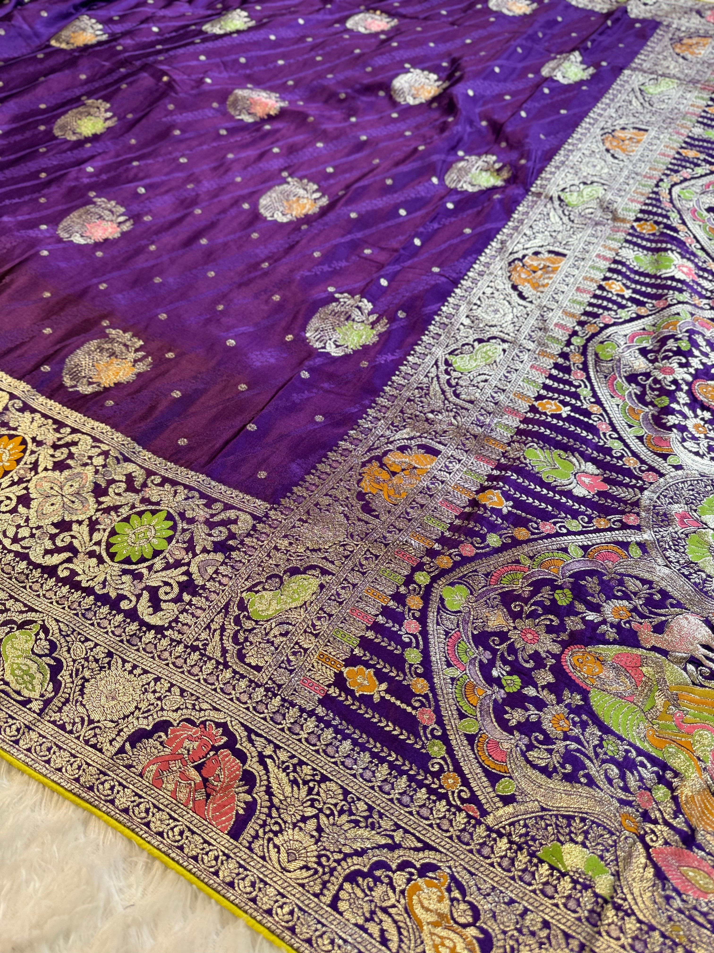 Ethnic Queen Designer Saree with Rich Pallu and Classic Cultural Grace
