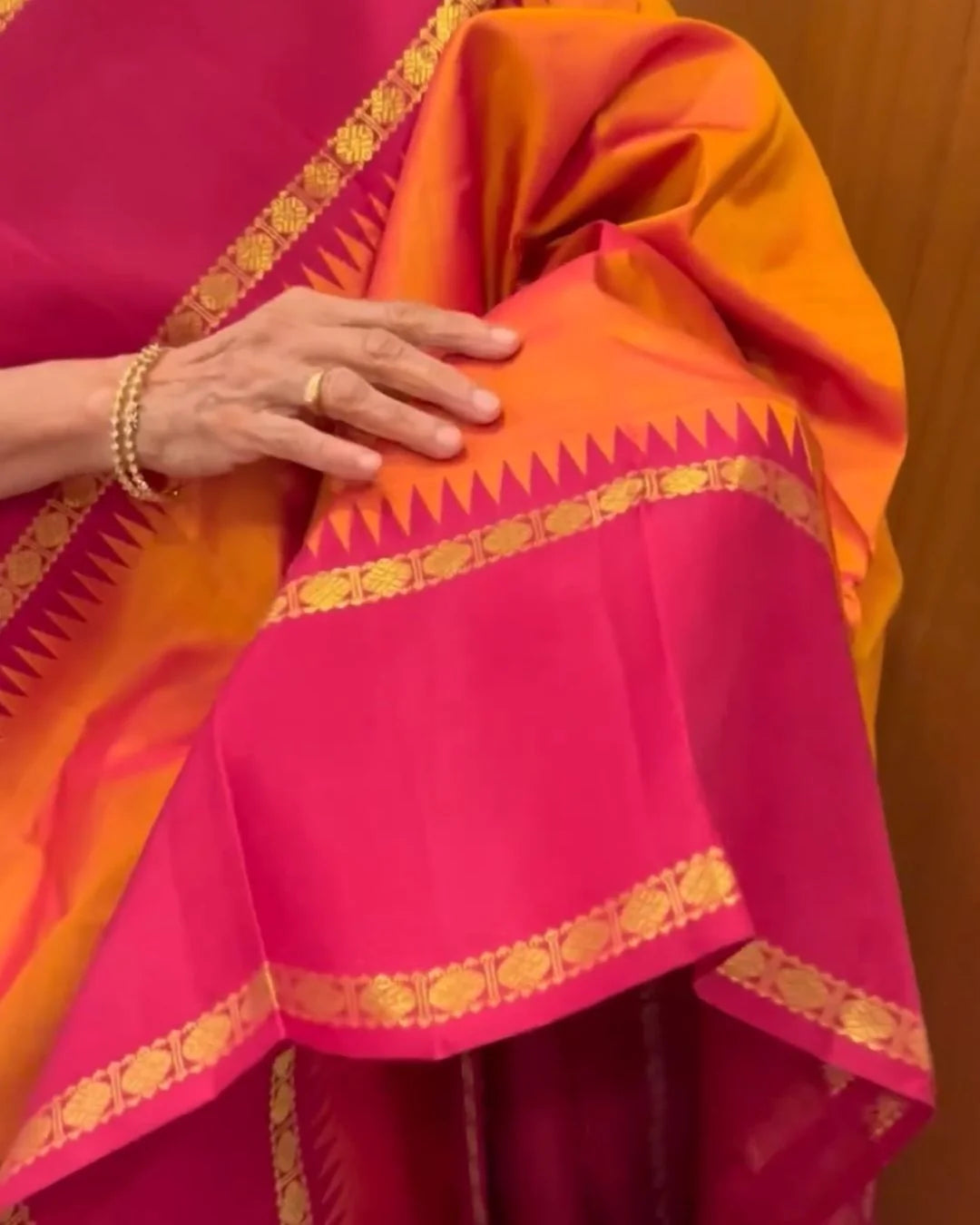 Param Vintage Weave Saree