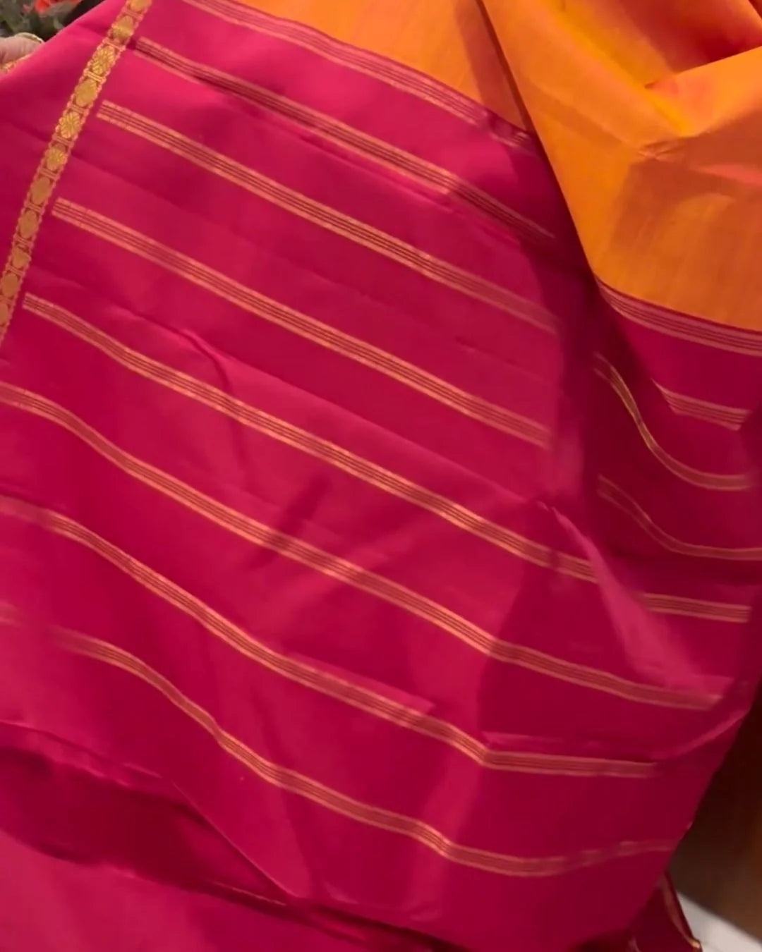Param Vintage Weave Saree