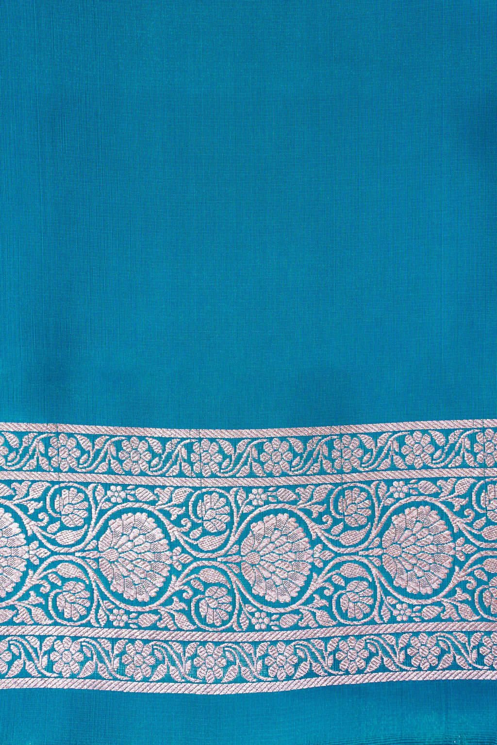 Sea Green Banarasi Upada Satin Silk Saree
