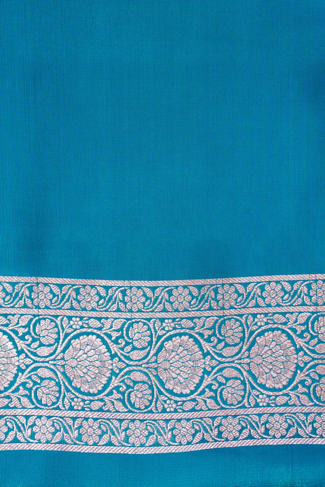 Sea Green Banarasi Upada Satin Silk Saree
