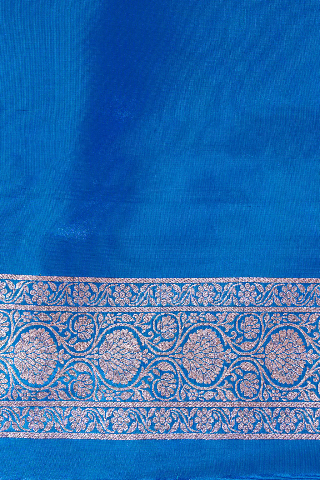 Royal Blue Upada Satin Silk Saree