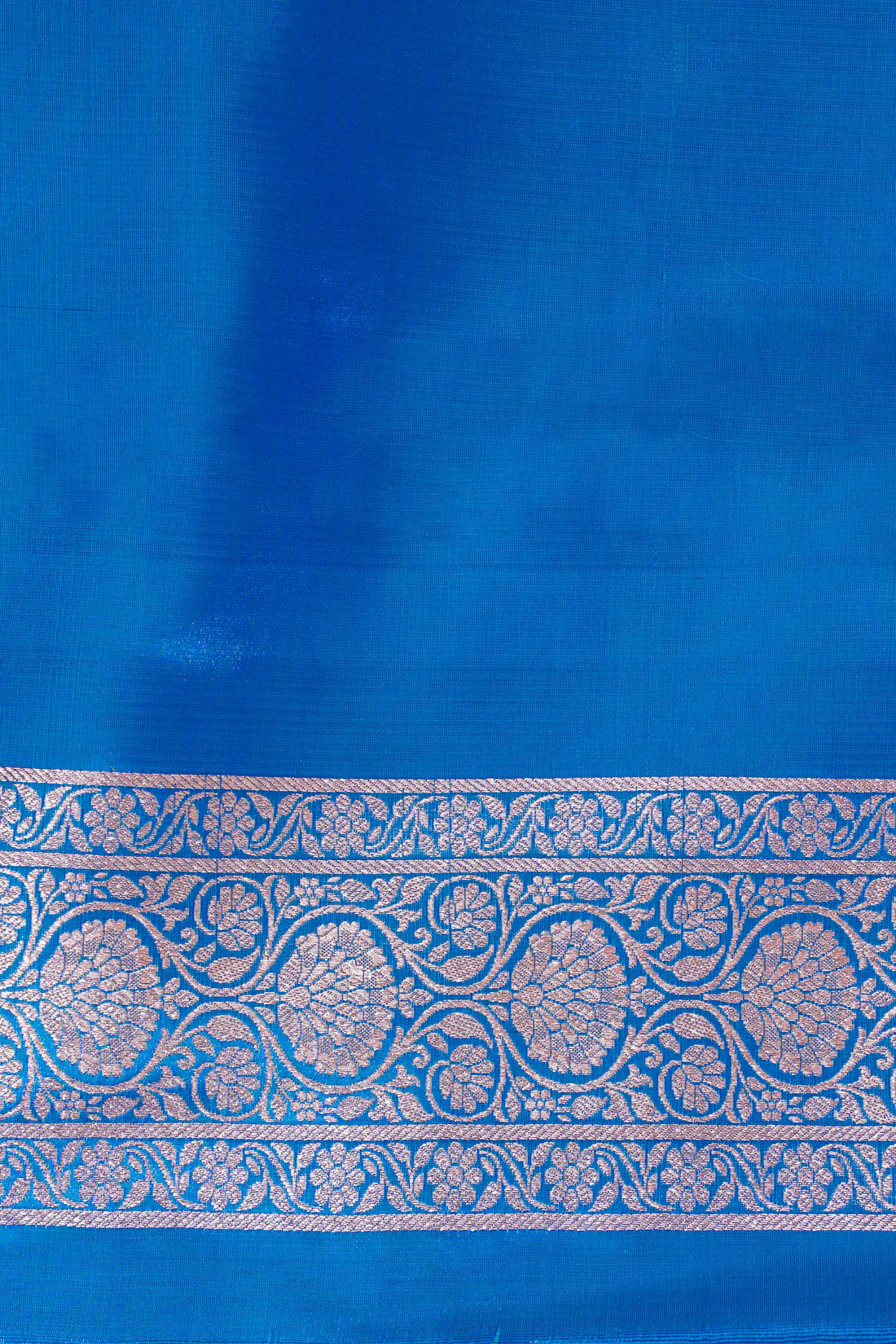 Royal Blue Upada Satin Silk Saree
