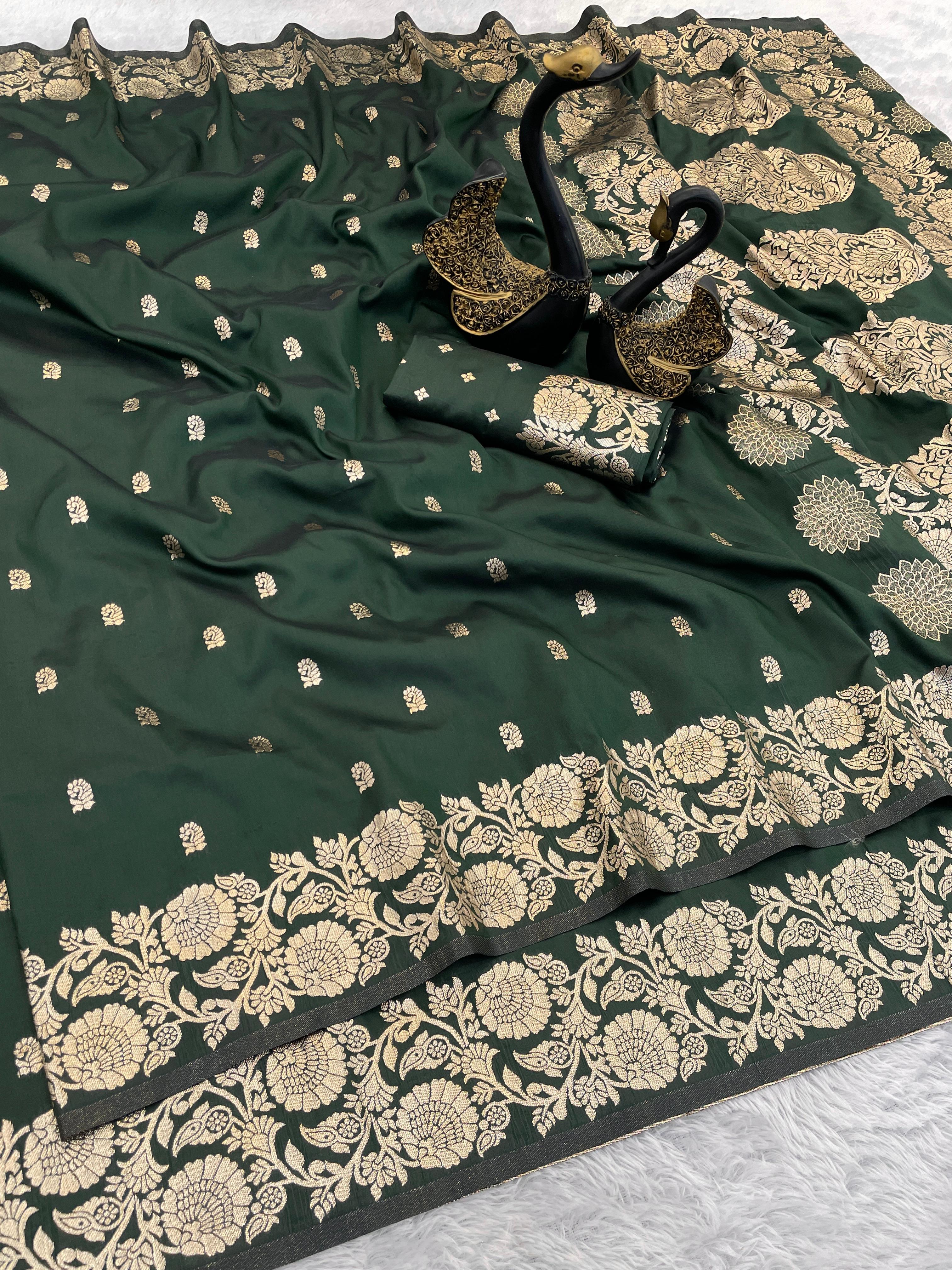 Pure Soft Banarasi Silk Saree