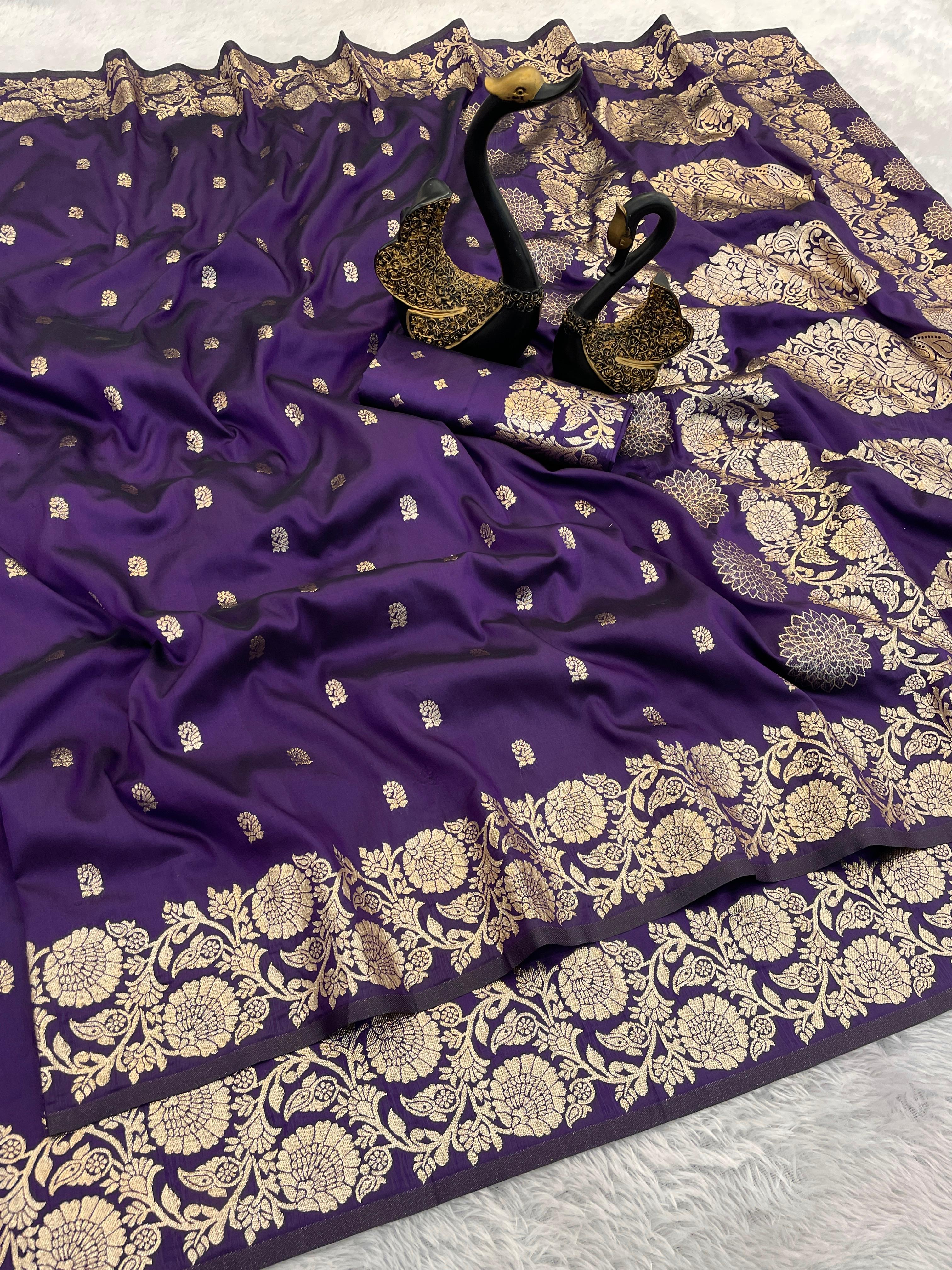 Pure Soft Banarasi Silk Saree