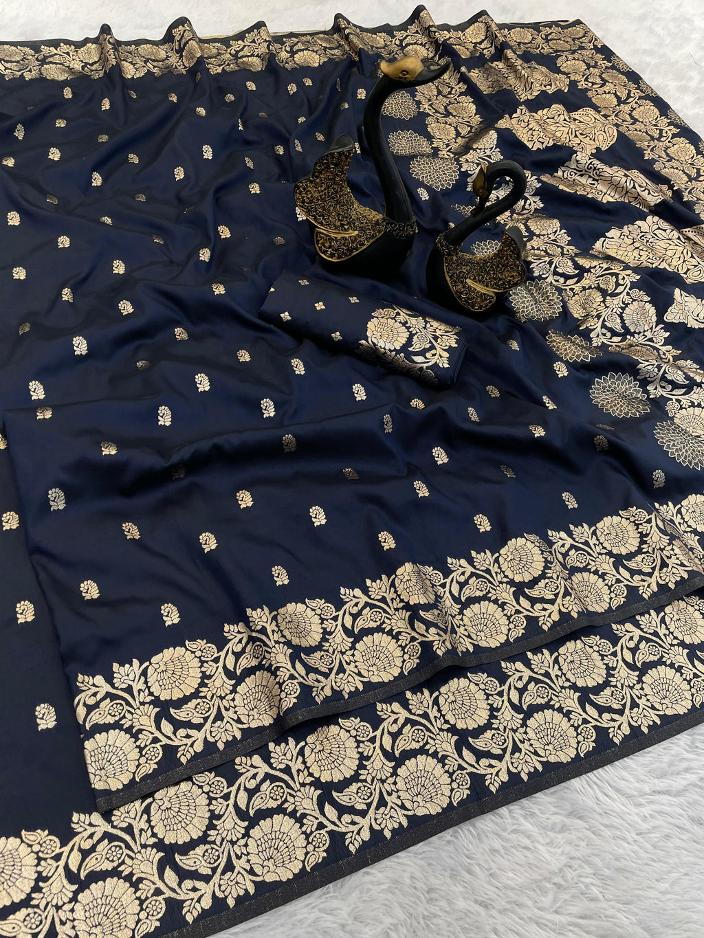 Pure Soft Banarasi Silk Saree