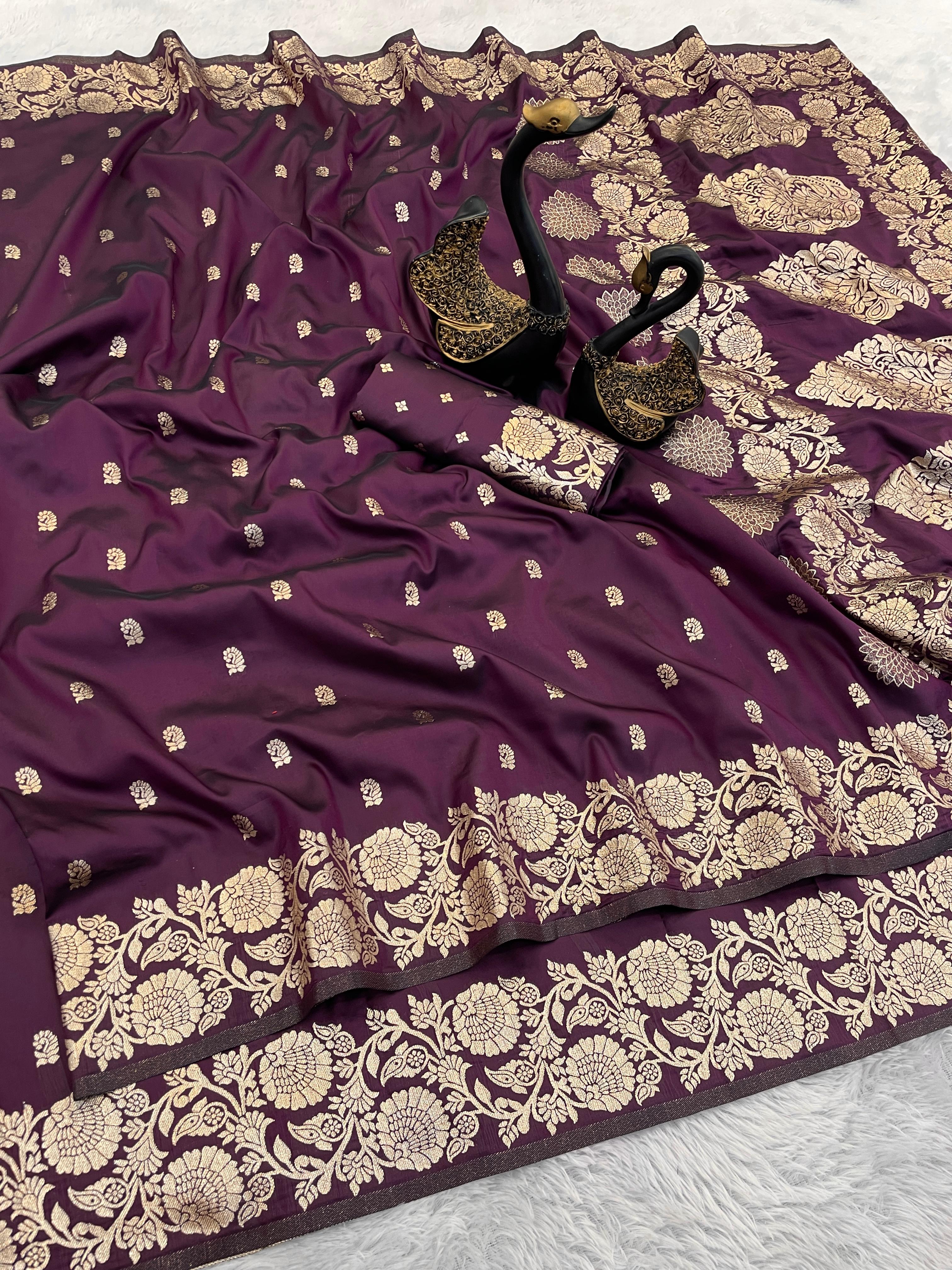 Pure Soft Banarasi Silk Saree