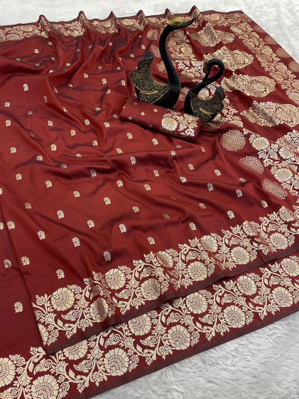 Pure Soft Banarasi Silk Saree