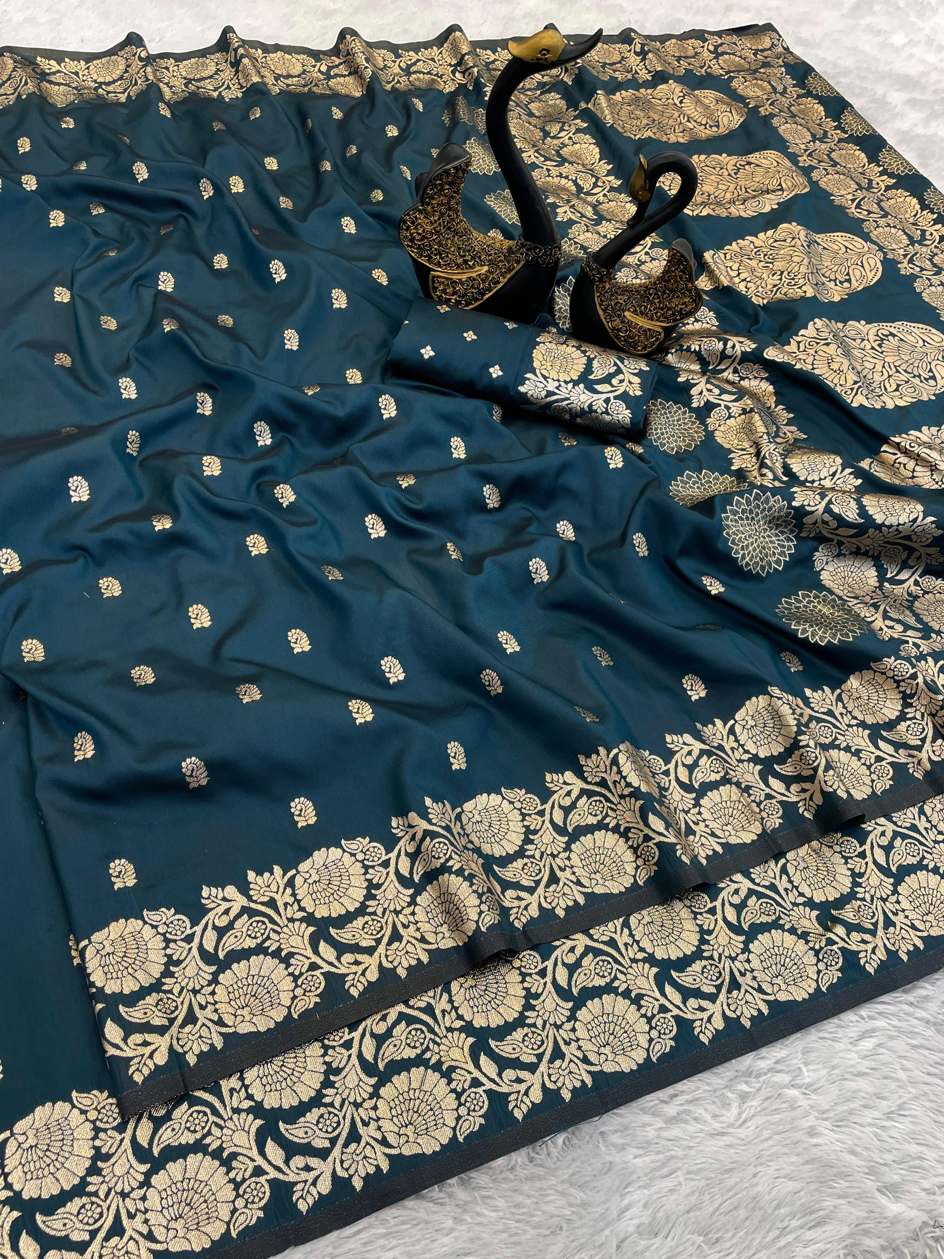 Pure Soft Banarasi Silk Saree