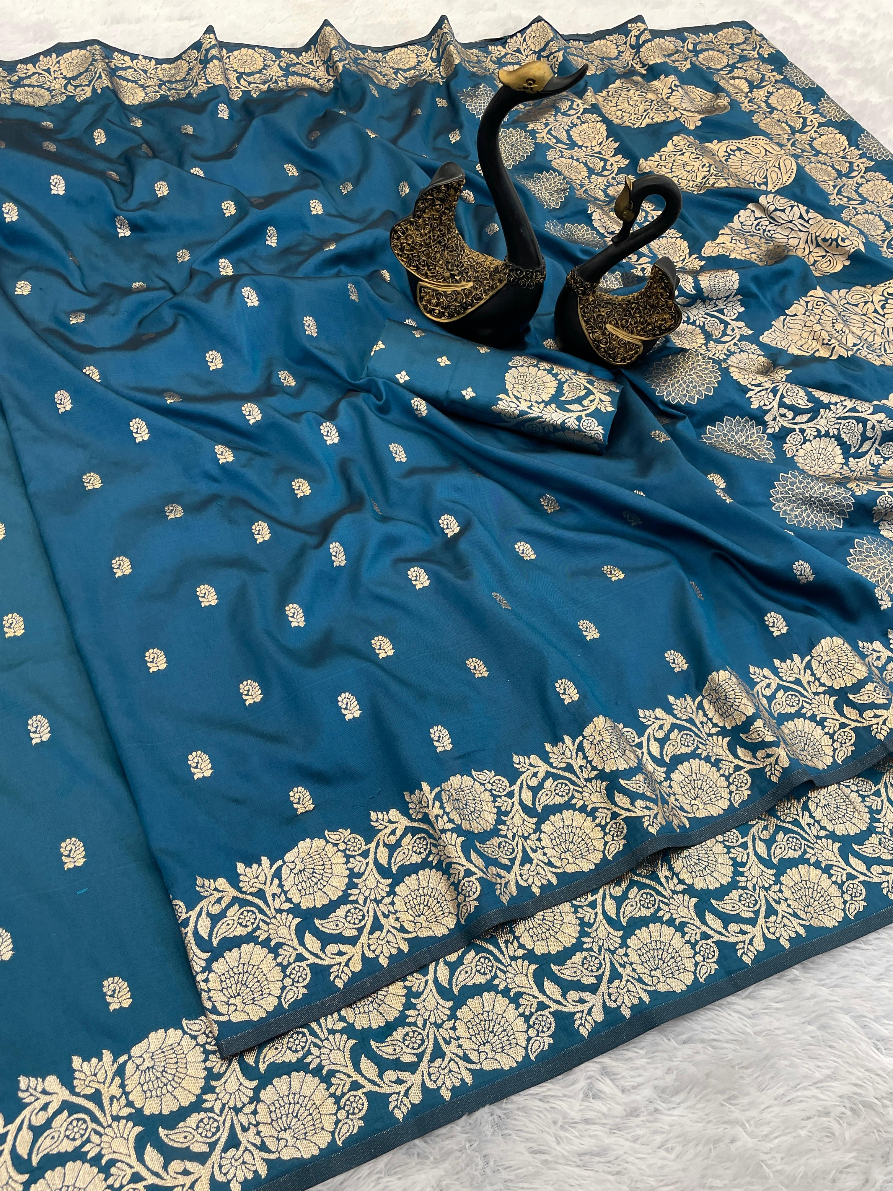Pure Soft Banarasi Silk Saree