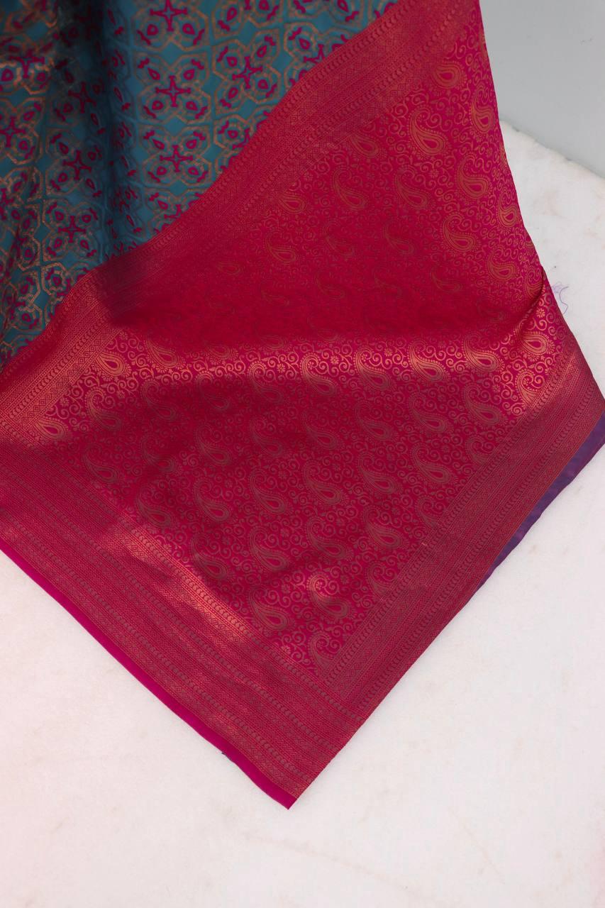 KANIJIVARAM PREMIUM SOFT SILK SAREE