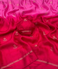 Light Pink Festive Wear Pure Soft Viscose Silk Jacquard n Satin Border Fancy Designer Saree With Blouse Piece
