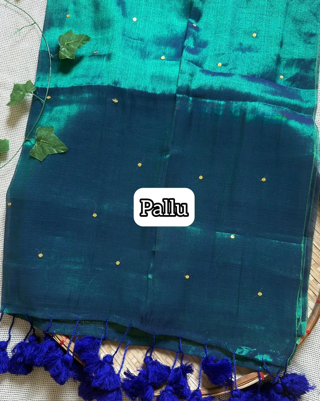 Premium Quality Soft Tissue Peacock Saree